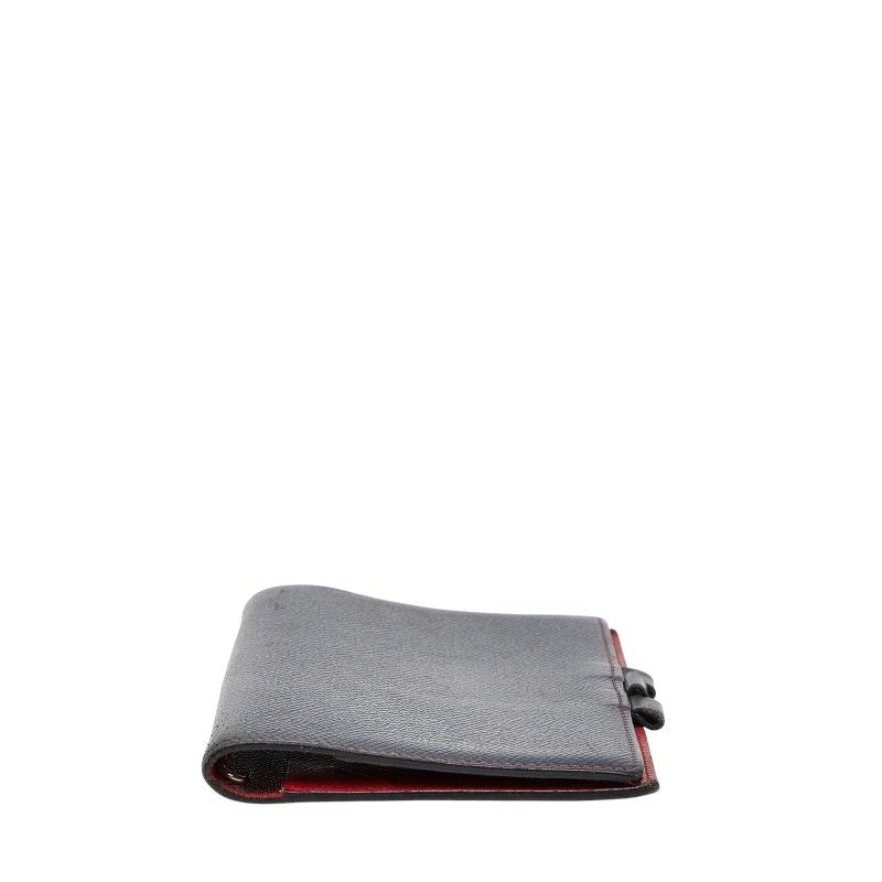 Hermes Agenda Navy Red Courchevel — view 4