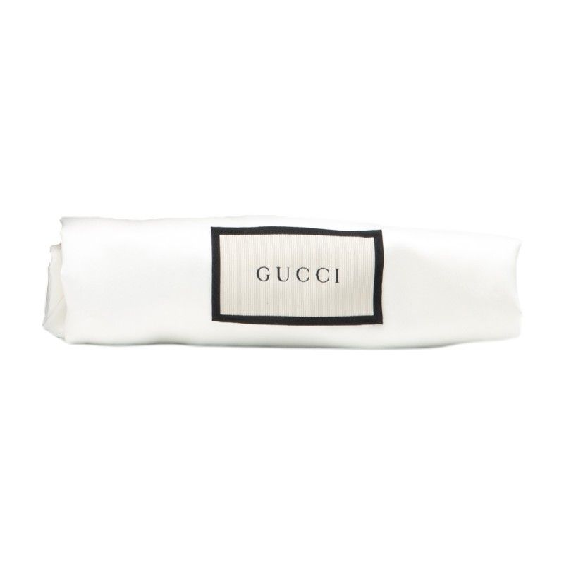 Gucci GG Wool Backpack Navy Red Leather — view 7