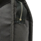 Hermes Her Line Clutch Bag Second Grey Black Canvas — view 8