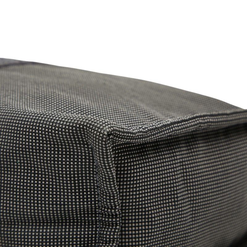 Hermes Her Line Clutch Bag Second Grey Black Canvas — view 5