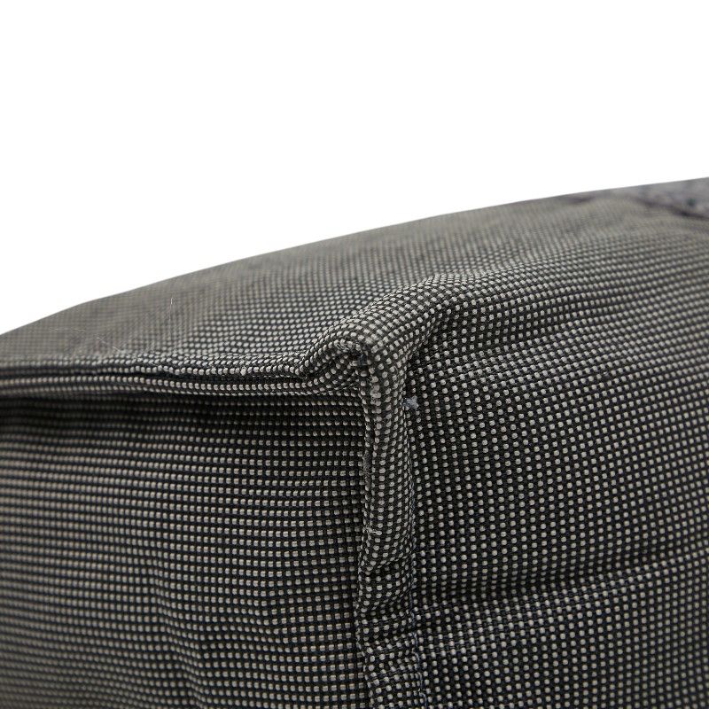 Hermes Her Line Clutch Bag Second Grey Black Canvas — view 7