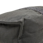 Hermes Her Line Clutch Bag Second Grey Black Canvas — view 4