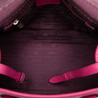 Loewe Anagram Alamo 28 Shoulder Bag 2-Way Pink Leather — view 4