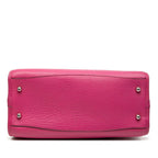 Loewe Anagram Alamo 28 Shoulder Bag 2-Way Pink Leather — view 3