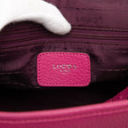Loewe Anagram Alamo 28 Shoulder Bag 2-Way Pink Leather — view 5