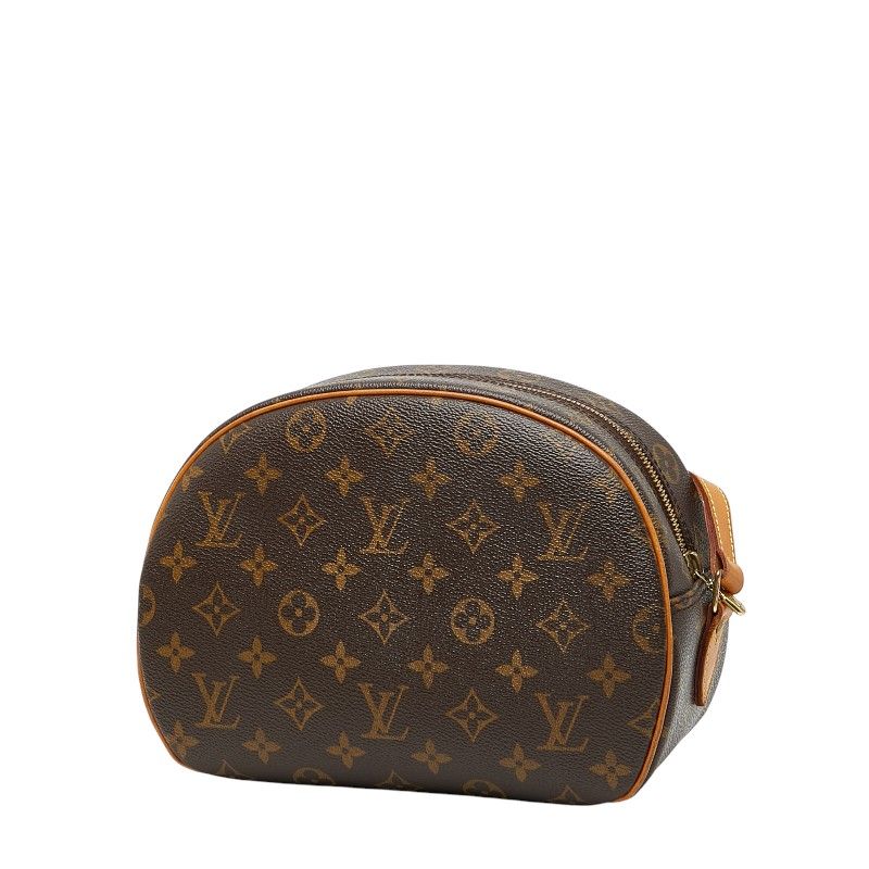 Louis Vuitton Monogram Blois Crossbody Bag Brown Leather — view 2