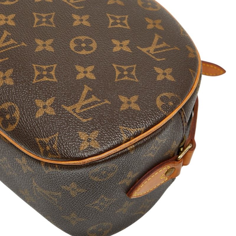 Louis Vuitton Monogram Blois Crossbody Bag Brown Leather — view 6