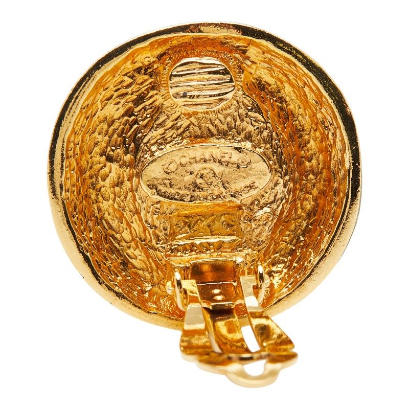 Chanel Quilted Pearl Gold Plated — view 5