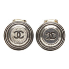 Chanel Coco Mark Silver Metal — view 3