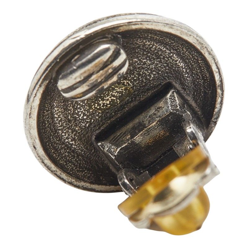 Chanel Coco Mark Silver Metal — view 5