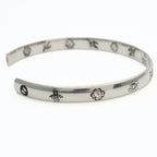 Gucci Bangle Blind for Love 18 925 Silver 12.6 g Bracelet Accessory — view 3