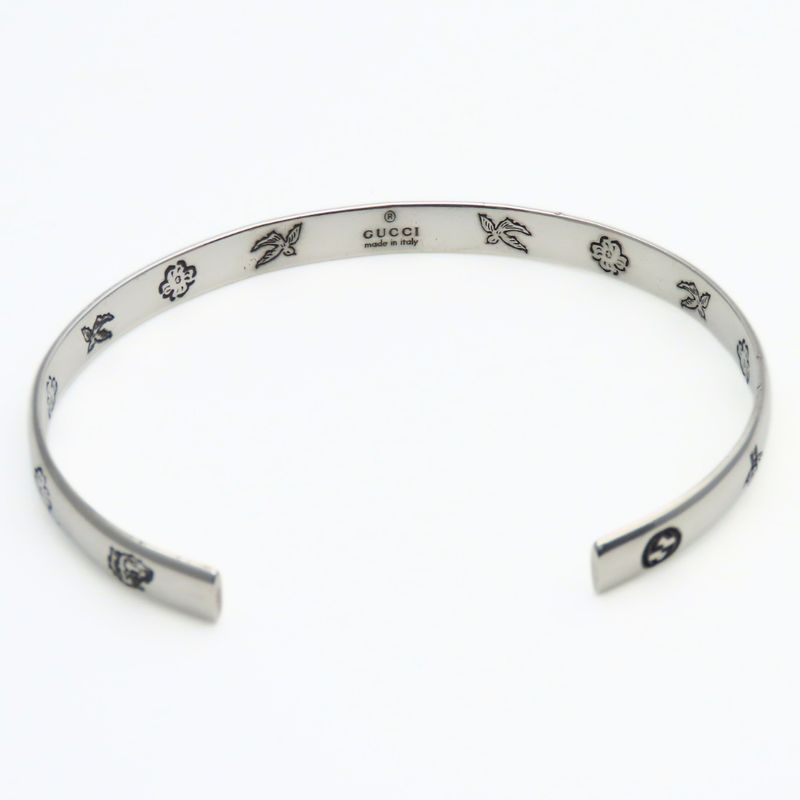 Gucci Bangle Blind for Love 18 925 Silver 12.6 g Bracelet Accessory — view 5