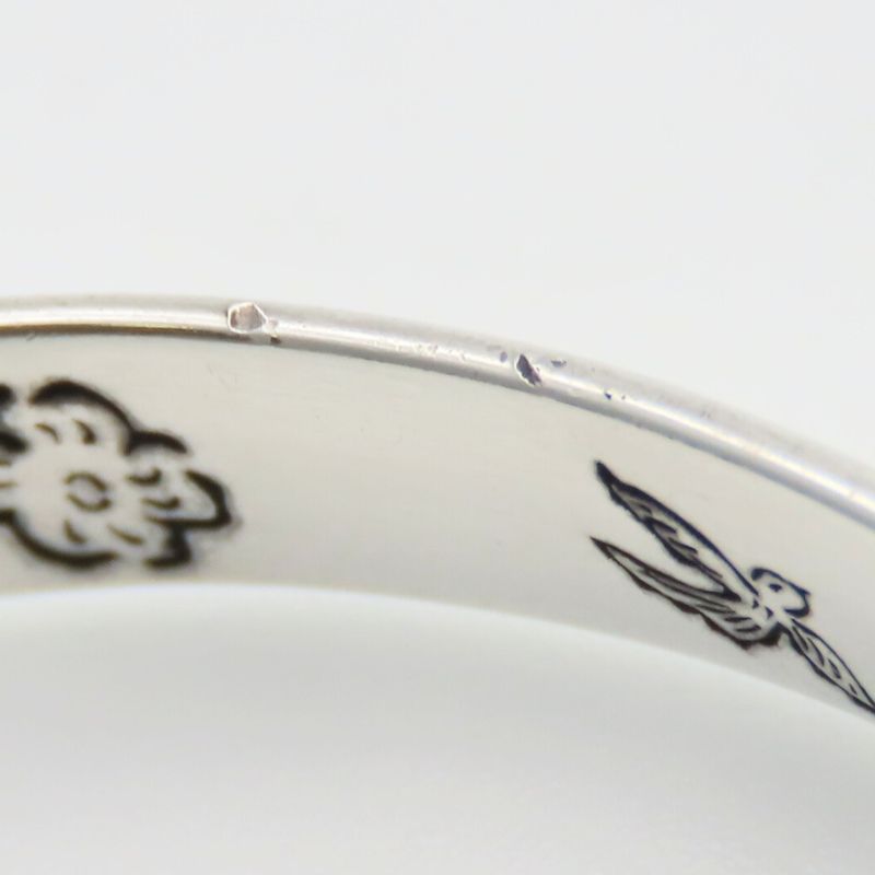 Gucci Bangle Blind for Love 18 925 Silver 12.6 g Bracelet Accessory — view 8