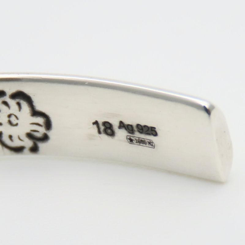 Gucci Bangle Blind for Love 18 925 Silver 12.6 g Bracelet Accessory — view 7