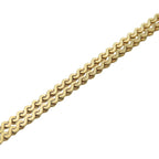 Christian Dior Necklace Metal Gold Logo Plated Accessories Women — view 7