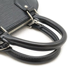 Louis Vuitton Epi Alma BB Handbag Mini Bag 2-Way Shoulder Noir Black — view 4