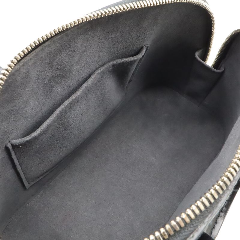 Louis Vuitton Epi Alma BB Handbag Mini Bag 2-Way Shoulder Noir Black — view 6
