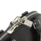 Louis Vuitton Epi Alma BB Handbag Mini Bag 2-Way Shoulder Noir Black — view 5