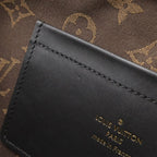 Louis Vuitton Utility Crossbody Bag 2-Way Clutch Leather Black — view 7