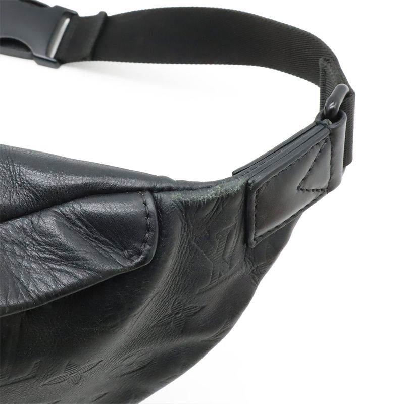 Louis Vuitton Monogram Shadow Discovery Bum Bag PM Waist Pouch Body — view 4