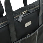 Gucci Logo Plate Business Bag Briefcase Document Purse 2-Way Shoulder Nylon — view 7