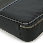 Gucci Logo Plate Business Bag Briefcase Document Purse 2-Way Shoulder Nylon — view 3