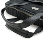 Gucci Logo Plate Business Bag Briefcase Document Purse 2-Way Shoulder Nylon — view 6