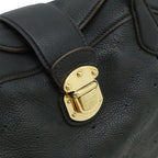 Louis Vuitton Monogram Mahina Sealth PM Tote Noir Black — view 8