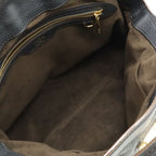 Louis Vuitton Monogram Mahina Sealth PM Tote Noir Black — view 6