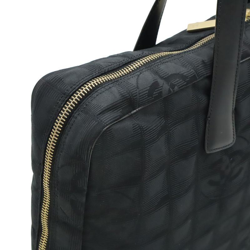 Chanel New Travel Line Business Bag Briefcase Document Purse Computer Case — view 5