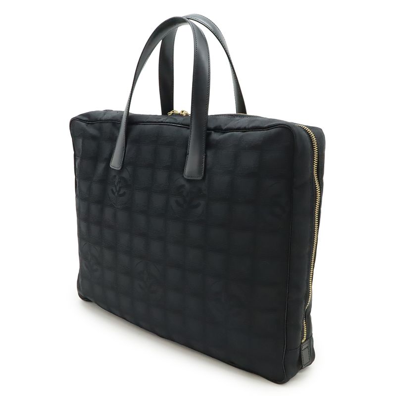 Chanel New Travel Line Business Bag Briefcase Document Purse Computer Case — view 2
