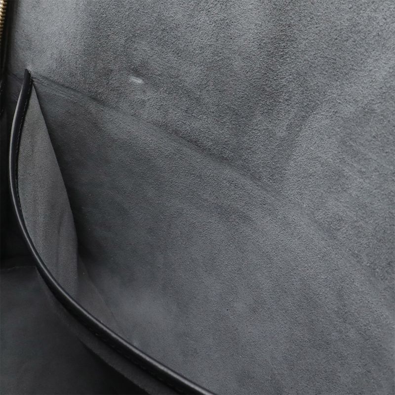Louis Vuitton Epi Lu Sac Shoulder Bag Tote Leather Noir Black — view 8