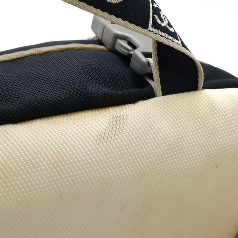 Chanel Sport Line Waist Bag Body 2-Way Handbag Nylon Canvas Ivory — view 4