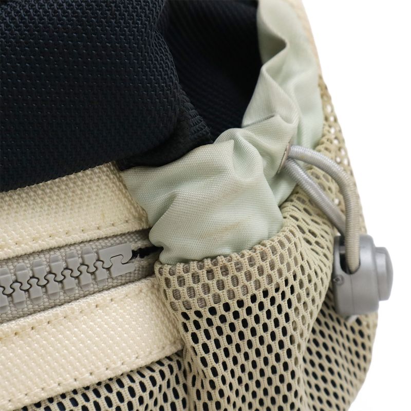 Chanel Sport Line Waist Bag Body 2-Way Handbag Nylon Canvas Ivory — view 6