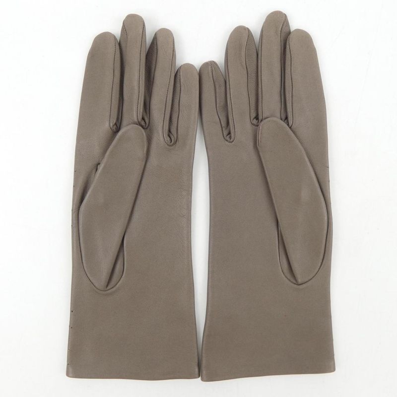 Hermes Leather Gloves — view 2