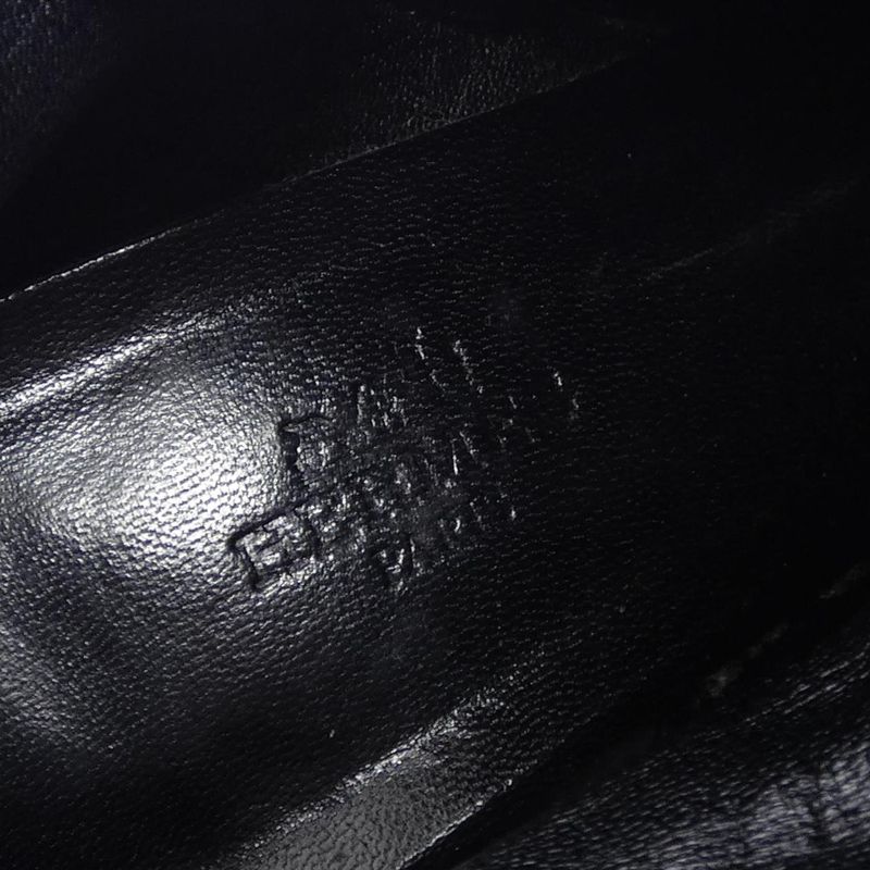 Hermes Velvet Grey Boots — view 6
