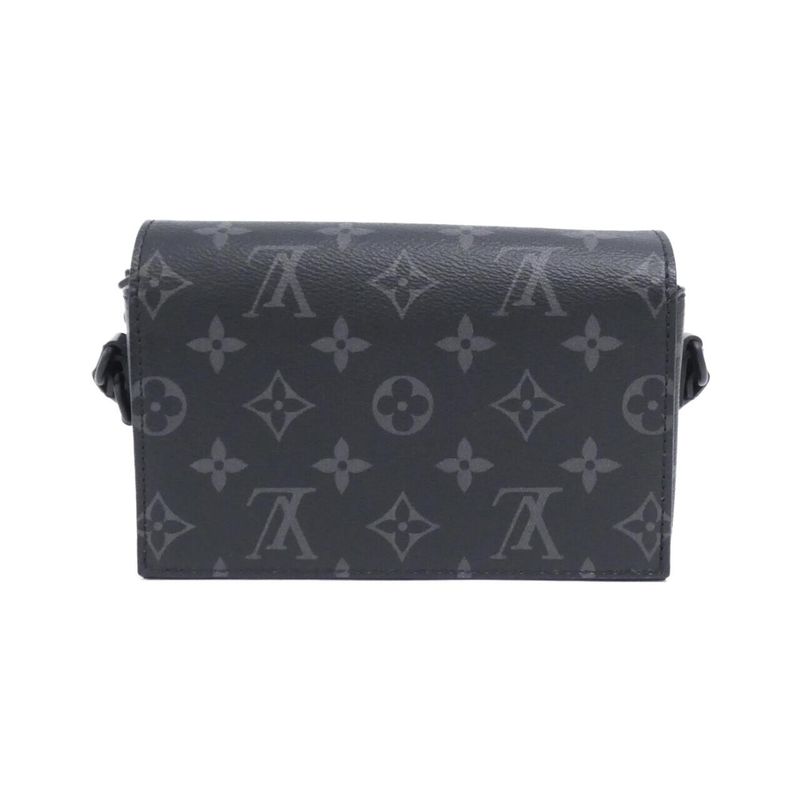 Louis Vuitton Monogram Eclipse Steamer Wearable Wallet Shoulder Bag — view 2
