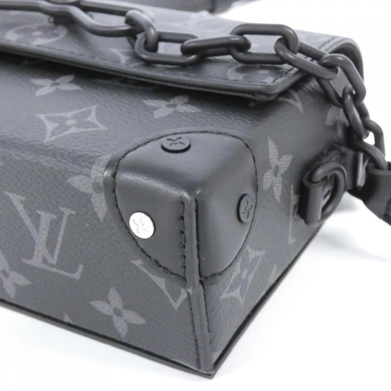 Louis Vuitton Monogram Eclipse Steamer Wearable Wallet Shoulder Bag — view 3