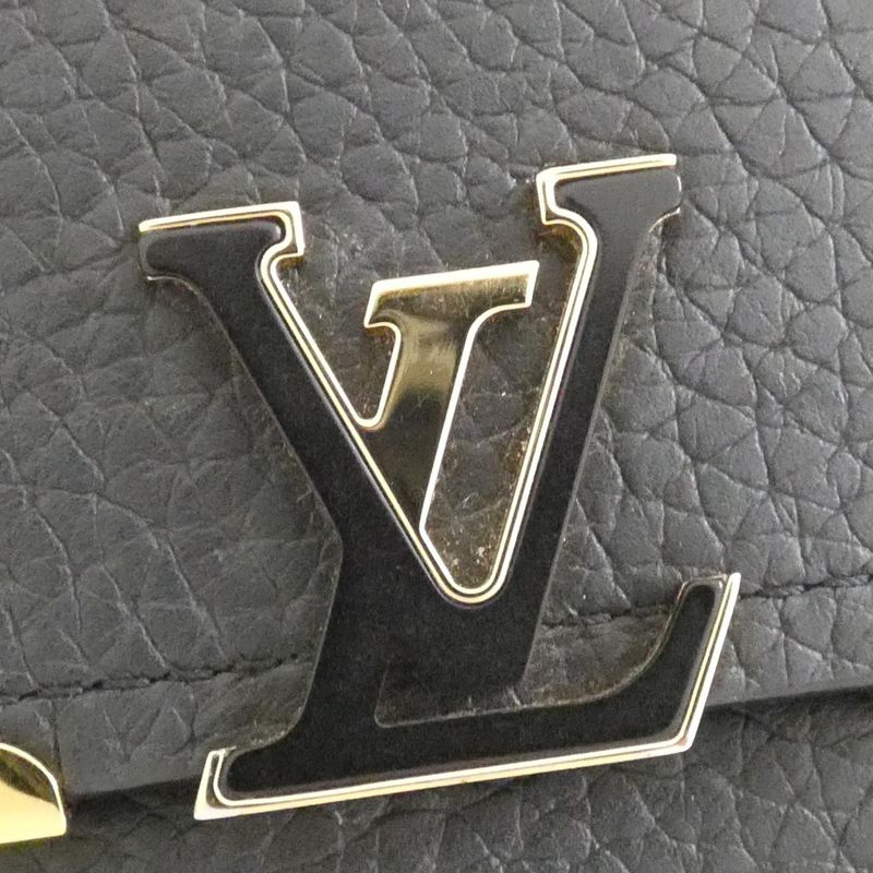 Louis Vuitton Taurillon Portefeuille Capucines Compact Wallet — view 4