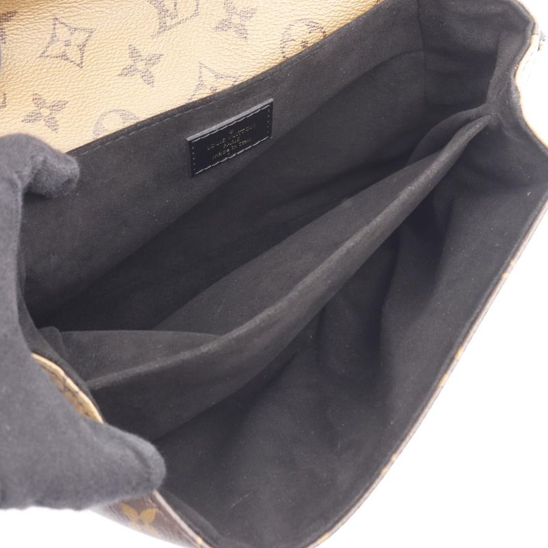 Louis Vuitton Handbag Pochette Metis MM Monogram Reverse Coated — view 3