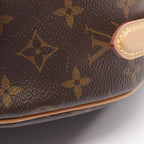 Louis Vuitton Shoulder Bag Tan Blanc Monogram Leather — view 9