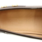 Louis Vuitton Driving Shoes Loafers Moccasins Gold Hardware Buckle Design — view 4