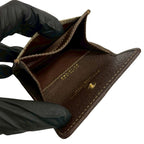 Gucci Vintage GG Logo Pattern Leather Coin Purse