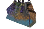 Louis Vuitton Tote Bag Richard Prince Heartbreak Monogram Jokes Canvas Violet — view 4