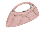 Dior Punk Handbag 13 MA Calfskin Pink Galliano Era Silver — view 3