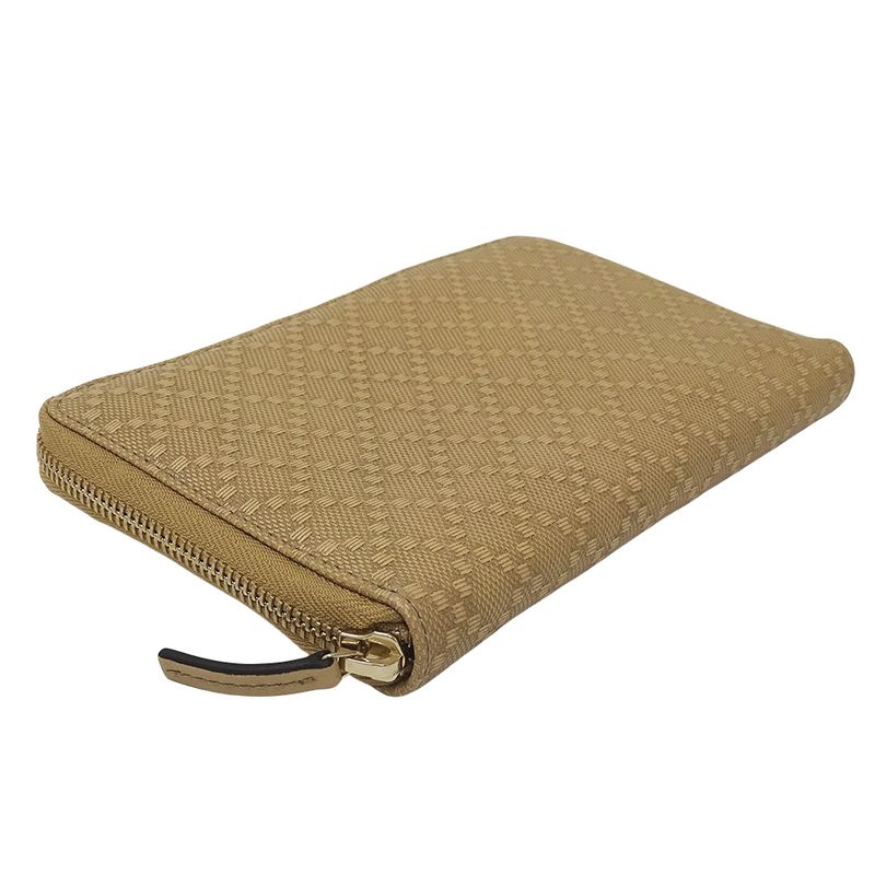 Gucci Wallets ed Long Wallet Diamante Leather Beige Round — view 3