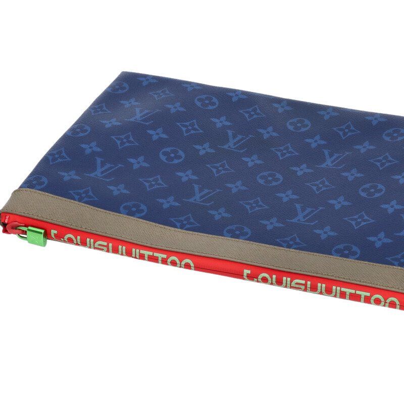 Louis Vuitton Pochette Apollo Monogram Pacific Clutch Bag — view 4