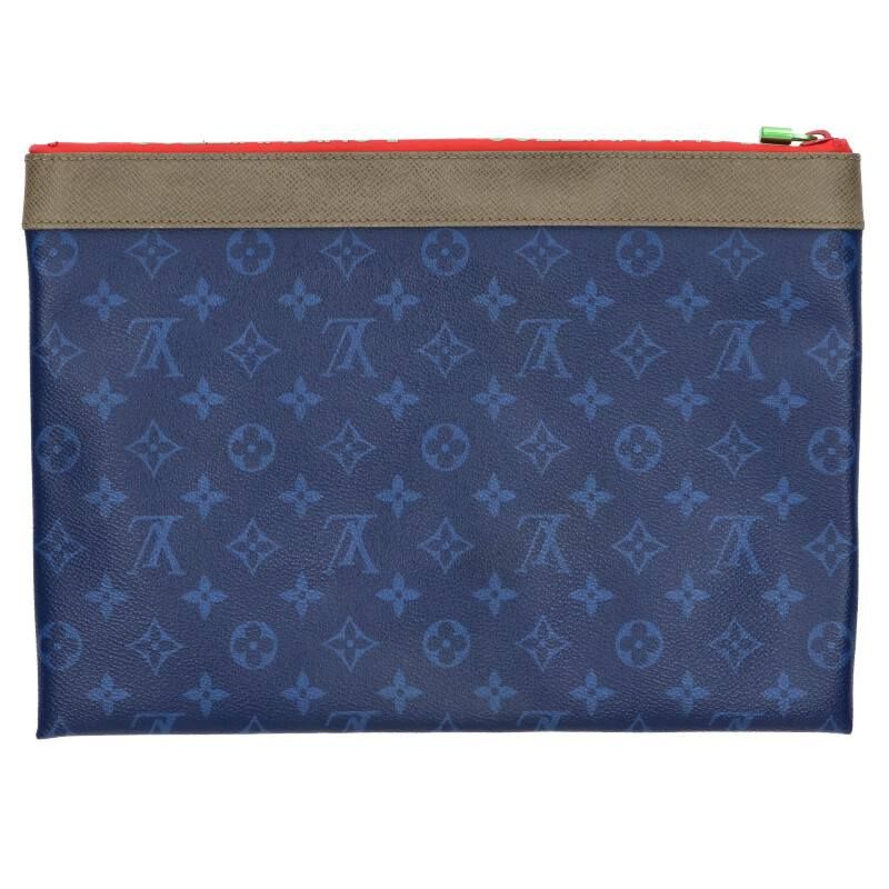 Louis Vuitton Pochette Apollo Monogram Pacific Clutch Bag — view 2