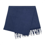 Louis Vuitton Scarf Echarpe Jeram Cashmere Logo Navy Blue — view 2