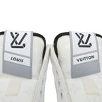 Louis Vuitton Charlie Line Leather Monogram Sneakers High Cut Logo 34 — view 6